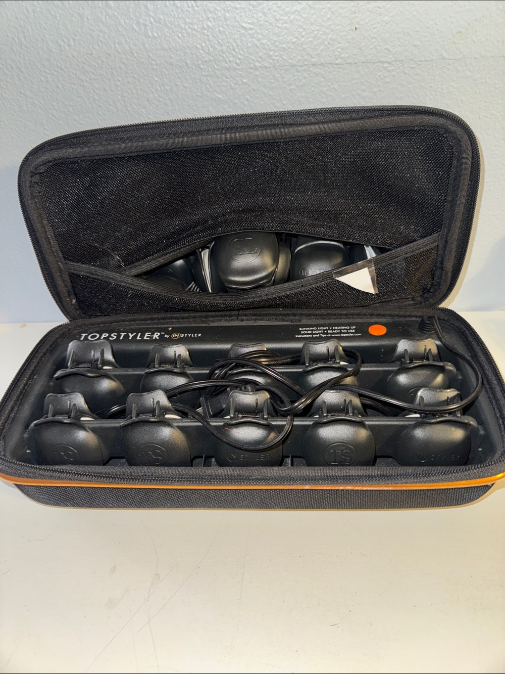 TopStyler InStyler Heated Ceramic Styling Shells Hair Curlers Rollers